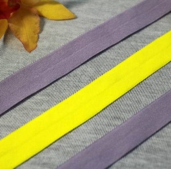 Lycra trimmed braid elastic